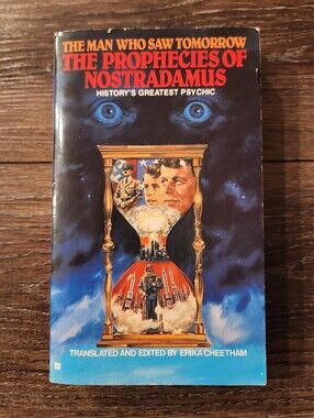 🔮 The Prophecies of Nostradamus Erika Cheetham Paperback 1981 Vintage Book